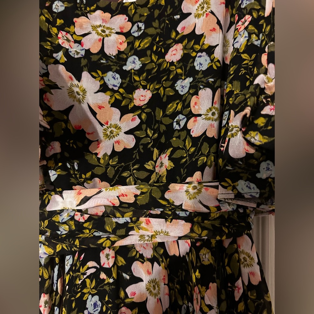 New ByTiMo Black Field Georgette Mini Dress XS. - Picture 4 of 4